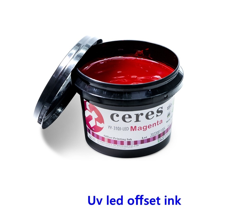 MSDS UV Offset Mürekkep Ceres 1 Kg Can Solvent Based Mürekkep YY-213 Hızlı Kurutma