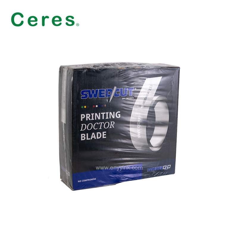 SWEDCUT MicroNox II paslanmaz çelik baskı makinesi yedek parçaları 40*0.2mm Doktor bıçakları