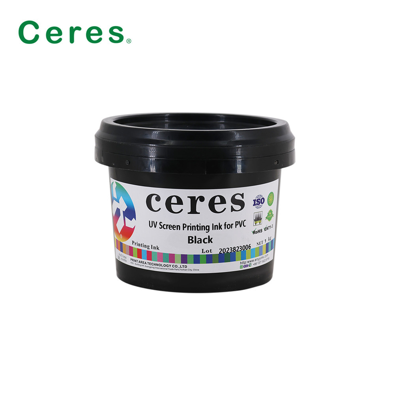 CMYK UV Ekran Baskı Mürekkebi Plastik Cam PP PE PET LDPE HDPE