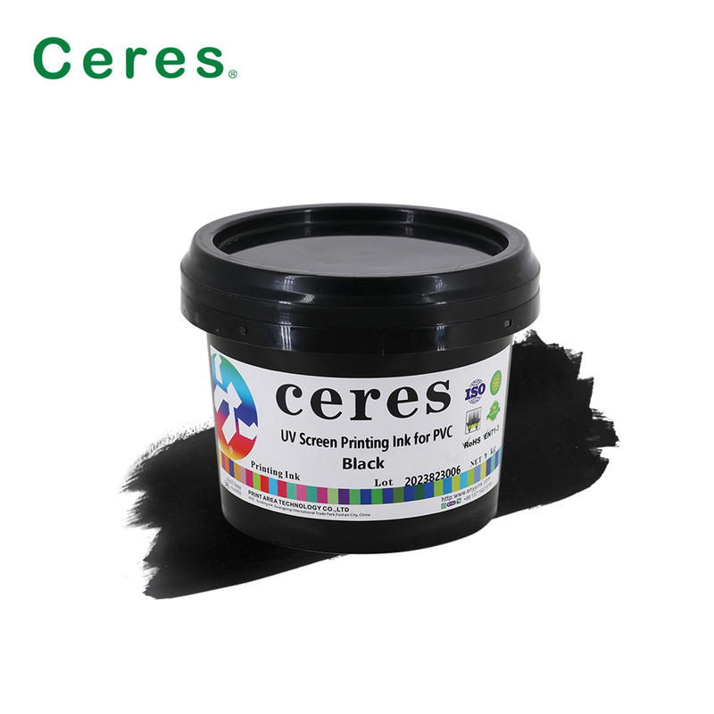 CMYK UV Ekran Baskı Mürekkebi Plastik Cam PP PE PET LDPE HDPE