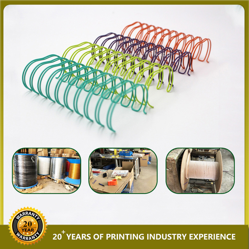 23-Loop Double Loop Wire Forming Machine Calanders ve Notebooks için bağlama makinesi