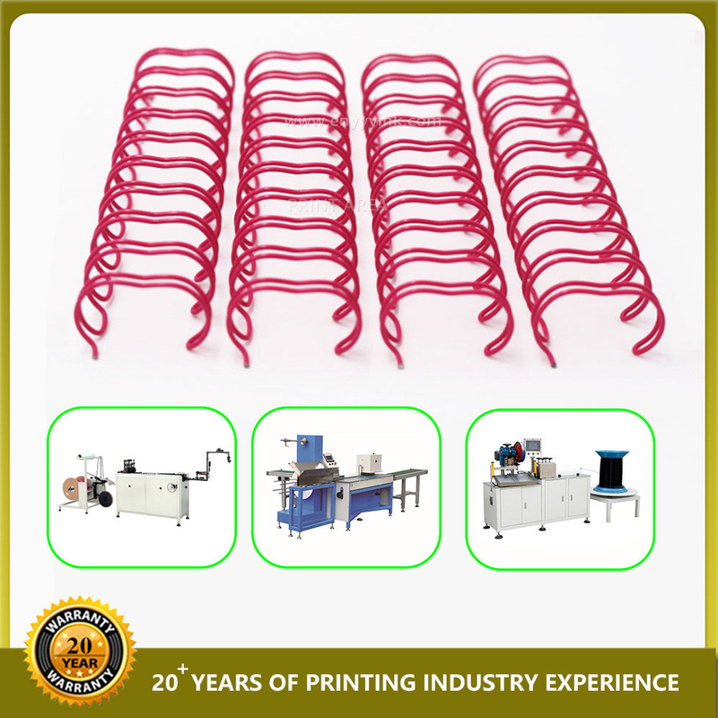 23-Loop Double Loop Wire Forming Machine Calanders ve Notebooks için bağlama makinesi