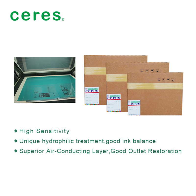 Ceres 300 bin izlenim Offset Ps plaka 50 ve 100 adet paketle.