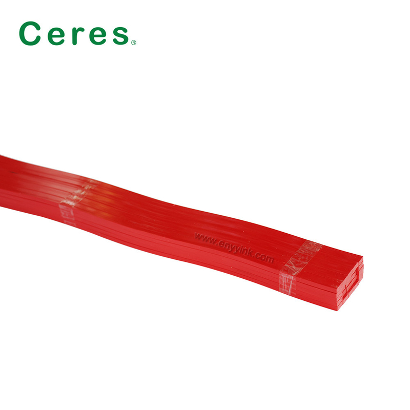 PVC Nylon HDPE PE Kağıt kesiciler için kutup kesme çubukları 770*10*4,5mm Kalınlığı