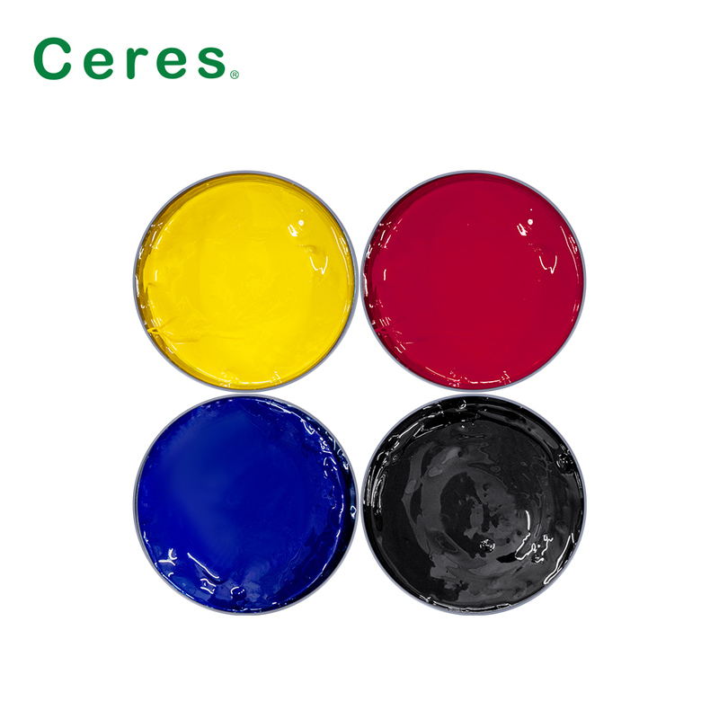 Ceres YT-06 Solvent Bazlı Ofset Baskı Mürekkebi, 1KG/KUTU Ambalaj ve A+ Kalite ile Melamin İçin