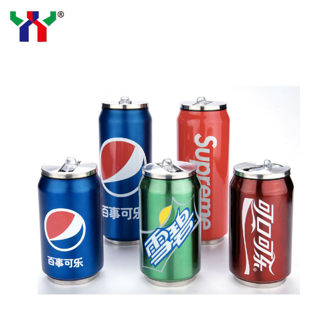 Pantone 485C Kırmızı UV Offset Mürekkep konserve ve bira kapakları için EN71-3, RoHS, ASTM uyumluluğu 1KG/CAN ambalajında