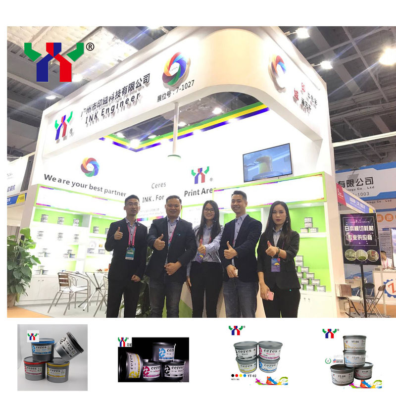 Pantone 287c Mavi Renkli UV Offset Mürekkebi 1KG/CAN EN71-3 Uyumlu