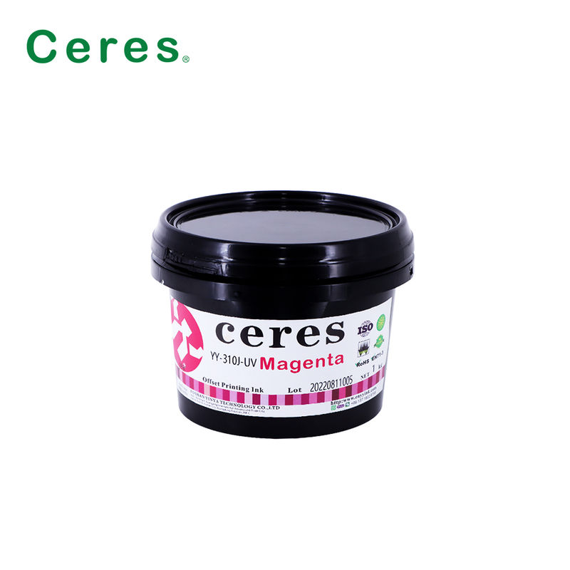 Yüksek Kalite Baskı için 24 Aylık Garanti ile Ekonomik ve Etkili UV Offset Mürekkep