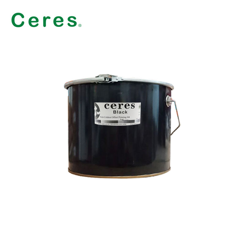 Gazete Baskı Coldset Web Offset Mürekkep Solvent Based for Newspaper Printing in 20kg Iron Barrel