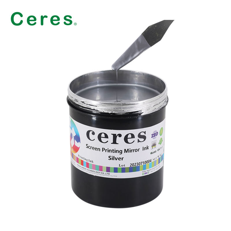 Ofset Baskı için 2 Yıllık Geçerliliğe ve A+ Sınıfı Kaliteye Sahip Yüksek Parlak Gümüş Ayna Mürekkebi