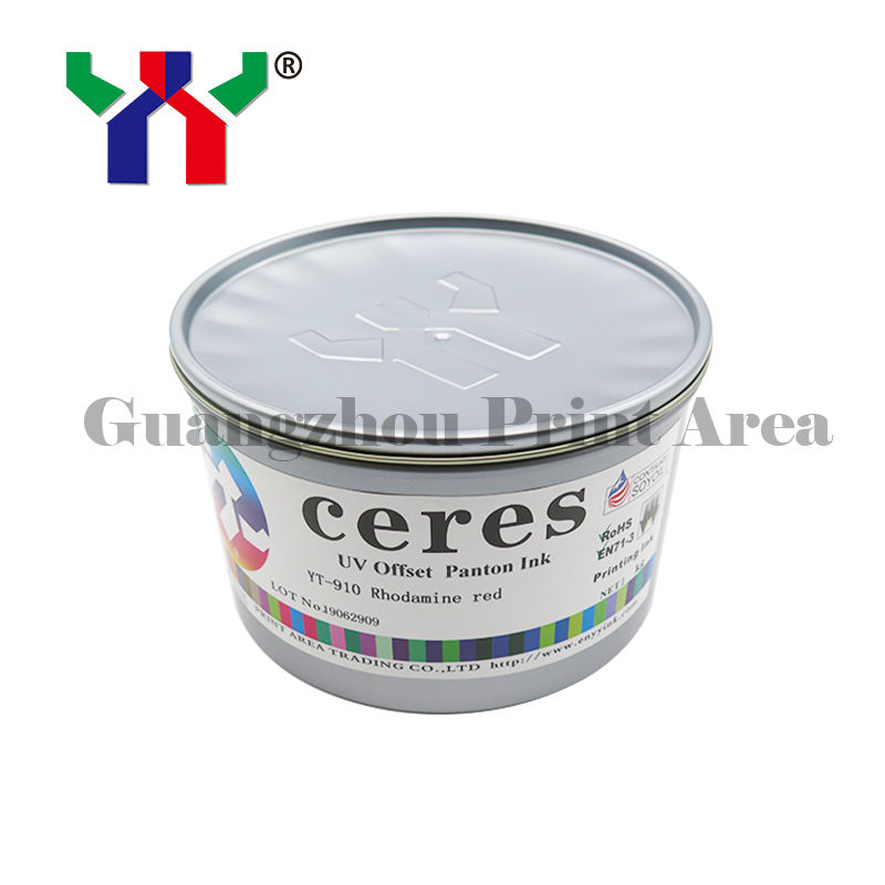 YT-910 UV Offset Mürekkep 24 Aylık Garanti 100% Güvenli ve Paket Baskı için Test Edilmiş