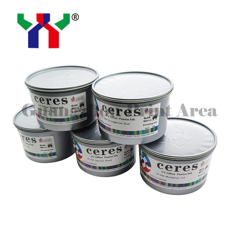 YT-910 UV Offset Mürekkep 24 Aylık Garanti 100% Güvenli ve Paket Baskı için Test Edilmiş