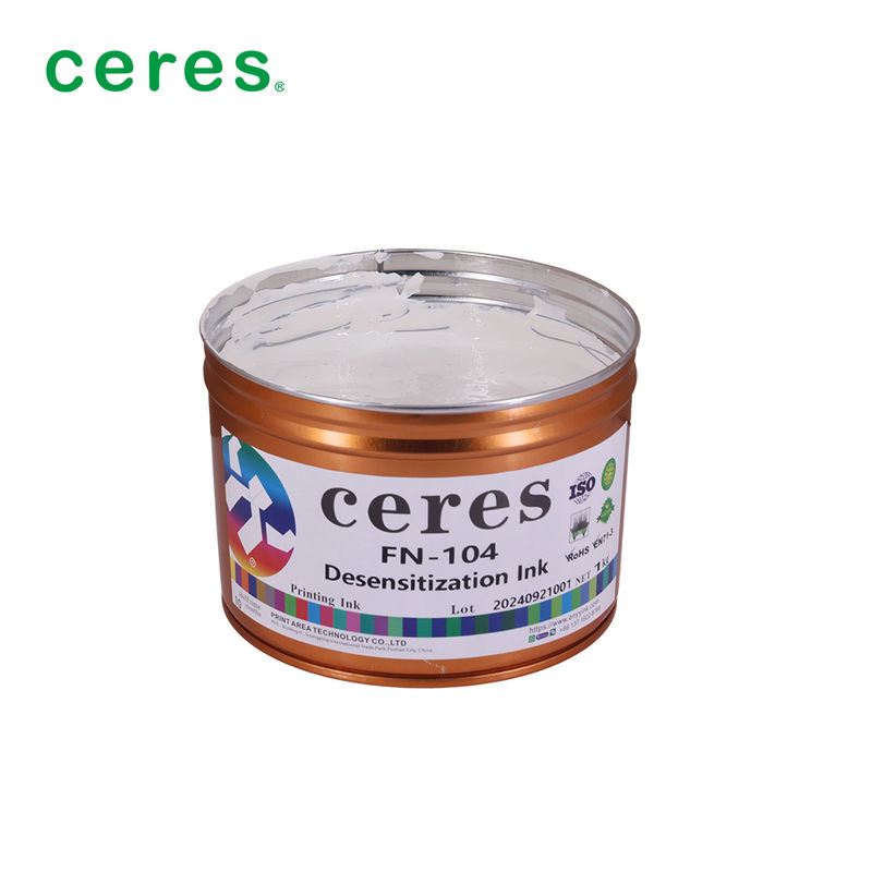 Ekspres Fatura için 1kg/kutu Ambalajlı Beyaz Solvent Bazlı Ofset Baskı Mürekkebi