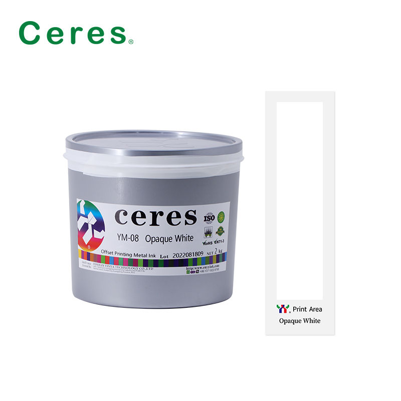 YM-08 Yemekle Dayanıklı Metaller için Ofset Baskı Mürekkebi