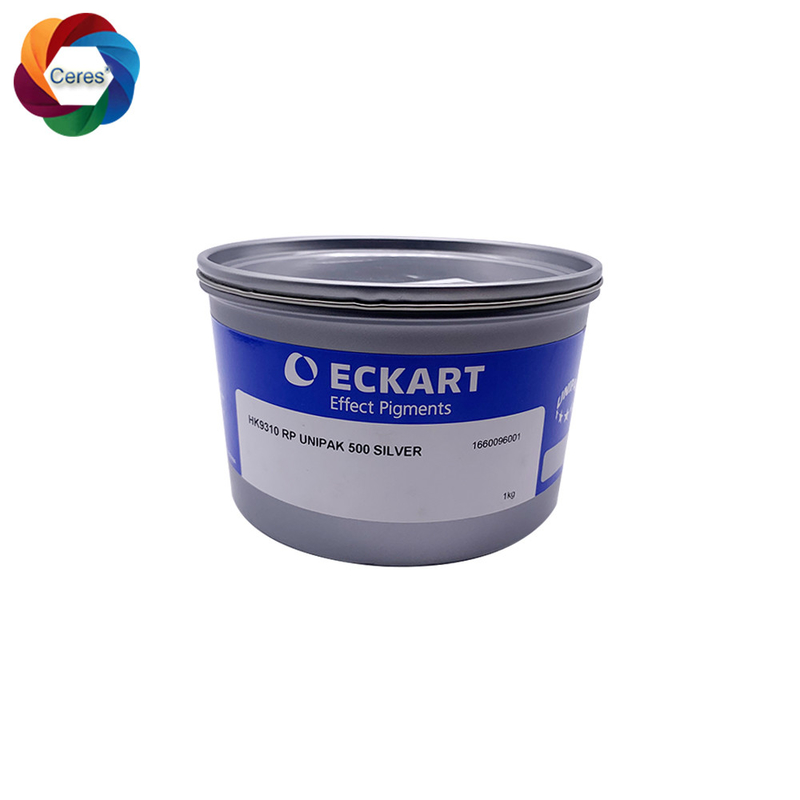 Offset Eckart 9310 Gümüş baskı mürekkebi Mısır tanesi Altın çözücü tabanlı mürekkep