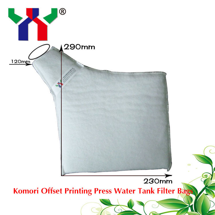 Ceres Polyester Beyaz Pamuk Filtre Çantası 4x8 Offset Baskı Makinesi için