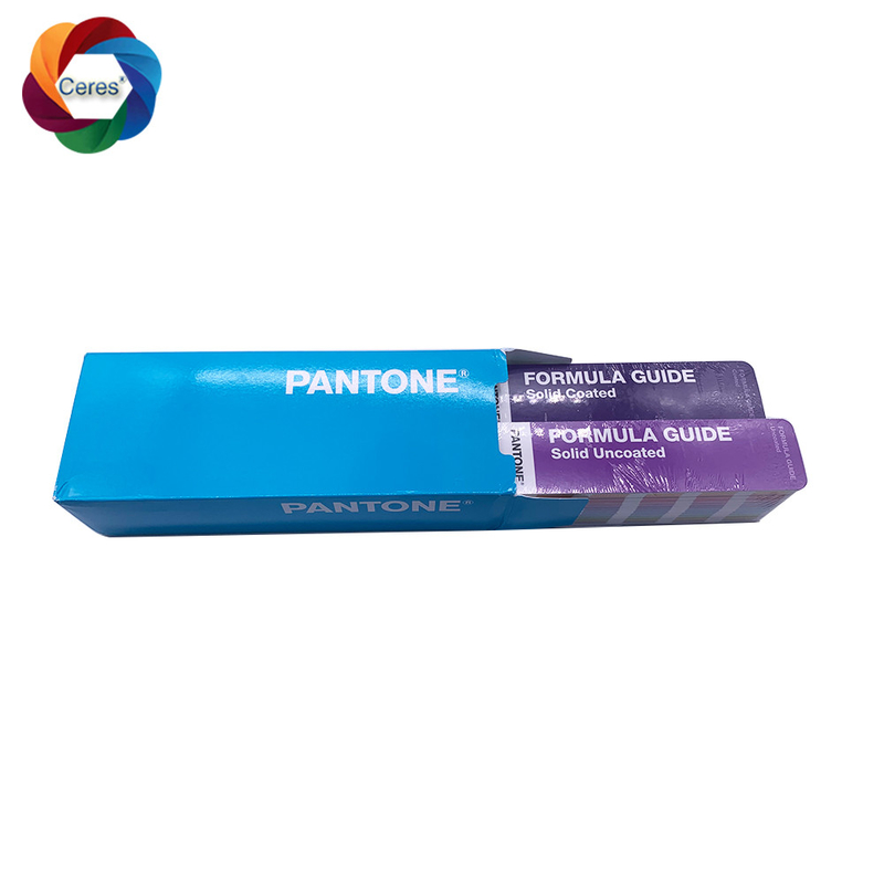 GP1601A Pantone Formülü Rehberi Kaplı Kaplanmamış 2196 Renkler 2 Pcs Set