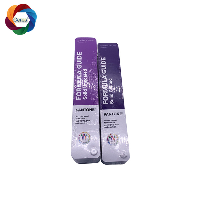 GP1601A Pantone Formülü Rehberi Kaplı Kaplanmamış 2196 Renkler 2 Pcs Set