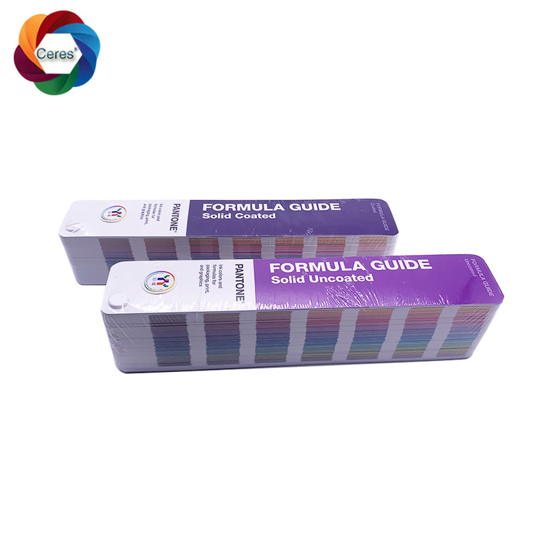 GP1601A Pantone Formülü Rehberi Kaplı Kaplanmamış 2196 Renkler 2 Pcs Set