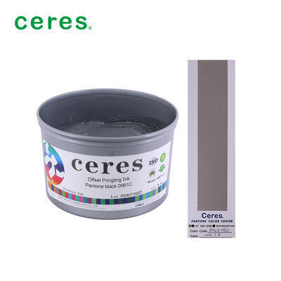 Offset Pantone baskı mürekkebi 0961c Siyah