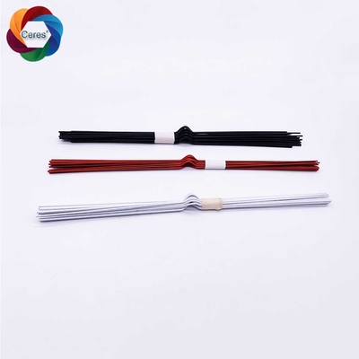 2mm 200mm Nylon kaplı Çift Loop Tel 115mm Uzunluk Metal Duvar Kancası