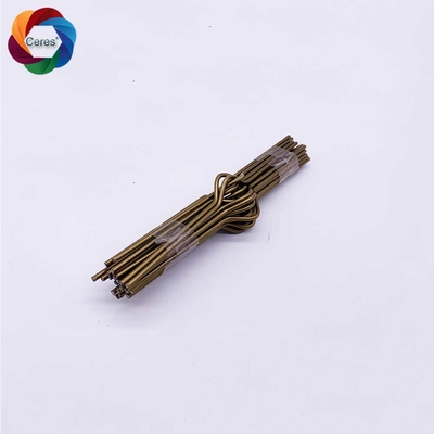 Not defteri baskı Çifte döngü tel 115mm Uzunluk Nylon Takvim Koltuklar Tel Bağlama